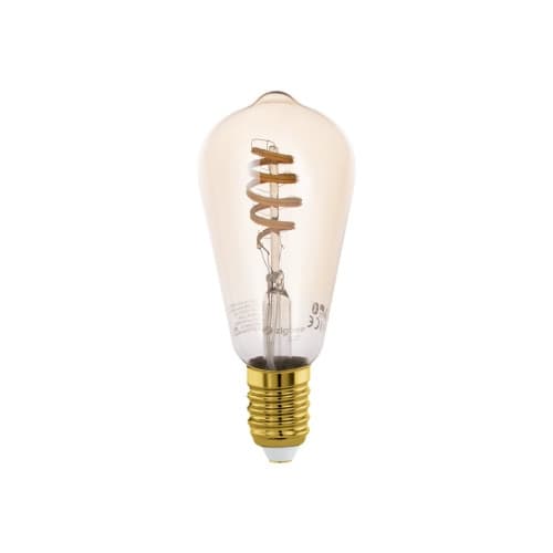 Eglo Connect-Z - LED-glödlampa med filament - form: ST64 - E27 - 4.9 W - tonbar vit - 2200-6500 K
