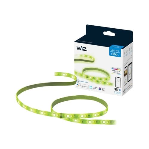 WiZ Starter kit - ljusslinga - LED - 20 W - 16 miljoner färger/varmvitt till dagsljus - 2700-6500 K - vit