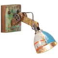 Miniatyrbild 1 av 2: Vägglampa industriell stil flerfärgad rund E27