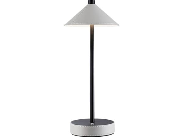 Paulmann Pellini 71176 Batteri-bordlampe LED (RGB) 2 W Sort (mat), Beige