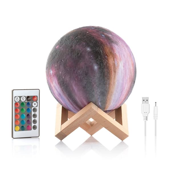 Uppladdningsbar Galaxy LED-lampa
