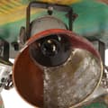Miniatyrbild 6 av 8: Taklampa industriell 25 W flerfärgad 42x25cm E27