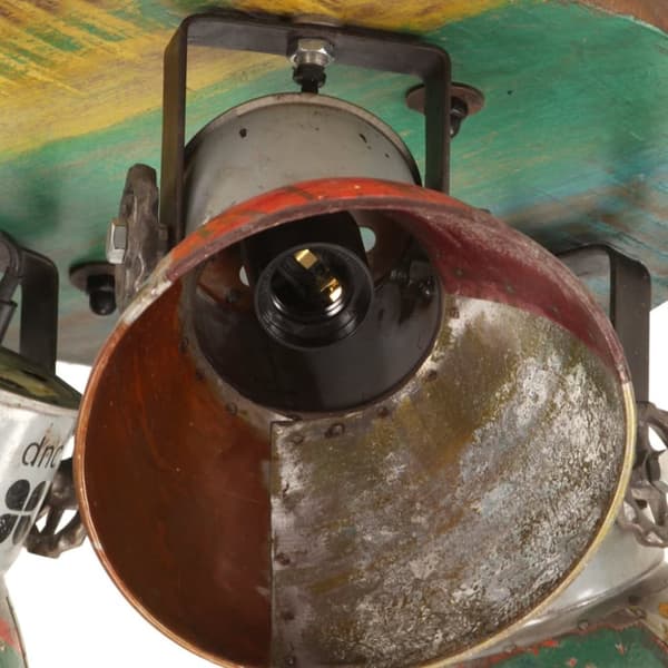 Taklampa industriell 25 W flerfärgad 42x25cm E27