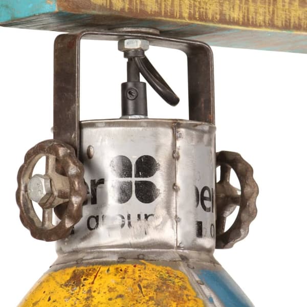 Taklampa industriell 25 W flerfärgad 111cm E27