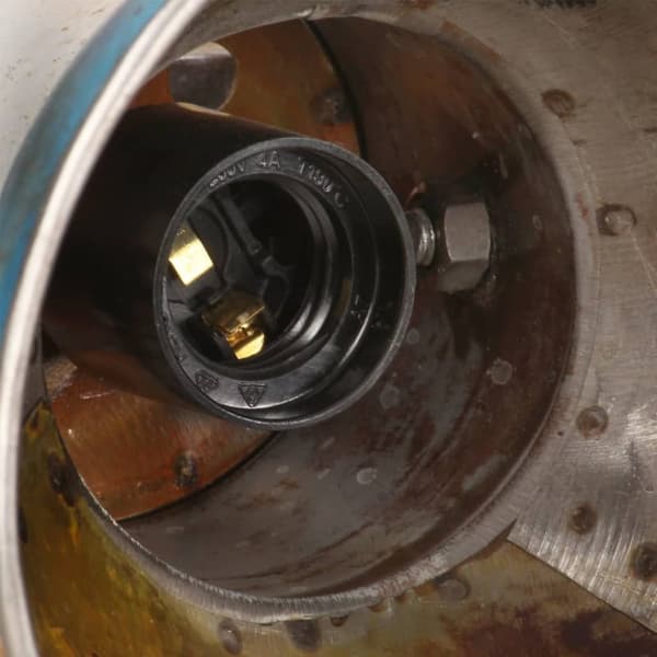 Industriell vägglampa flerfärgad 65x25 cm E27