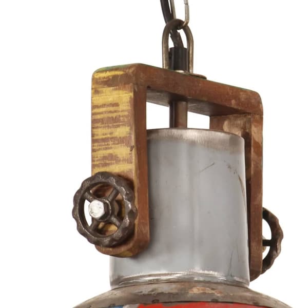 Hänglampa industriell 25 W flerfärgad rund 30 cm 27