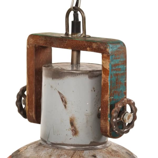 Hänglampa industriell 25 W flerfärgad rund 30 cm 27