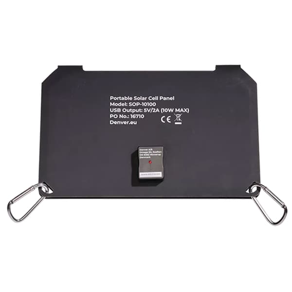 Denver Sammenleggbart solcellepanel 10W SOP-10100MK2