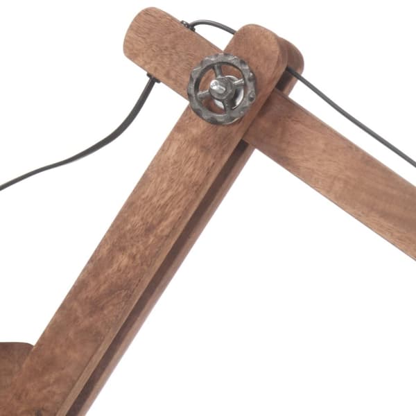 Vägglampa industriell stil silver rund E27