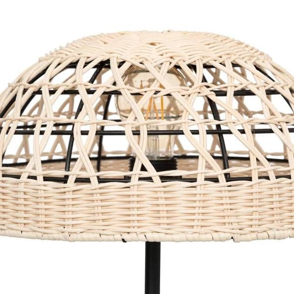 Lampe "Rory" i metall H41,5cm - Beige - Atmosphera inredningsdesigner