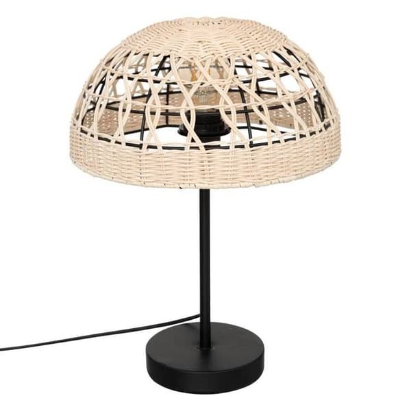 Lampe "Rory" i metall H41,5cm - Beige - Atmosphera inredningsdesigner