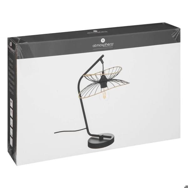Bordslampa "Alara" - metall och silikon - svart - H50 cm - Svart - Atmosphera inredningsdesigners