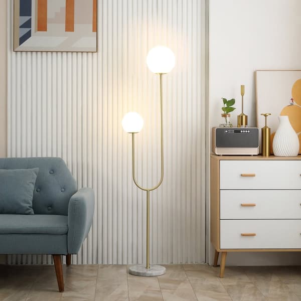 Rootz Metal -lattiavalaisin - kultainen lattiavalaisin - tyylikäs valaistus - lisää eleganssia - 33 x 25 x 155,5 cm
