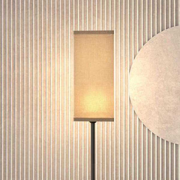 Rootz Modern Floor Lamp - Belysning fixtur - Illumination Stand - Fotomkopplare bekvämlighet - 25ø x 161,5H cm