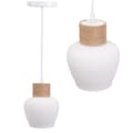 Miniatyrbild 1 av 3: HÄNGANDE TAKLAMPA TOOLIGHT APP1591-1CP BOHO WHITE BEIGE