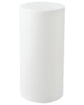Miniatyrbillede 5 af 11: Gulvlampe Hvid Plast H 78 cm Cylinder Udendørs Belysning LED Stander Lampe med Fjernbetjening Glow Havelys RGB Udelys med Batteri