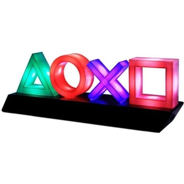 PALADONE PlayStation-lampa: Symboler Multifärg