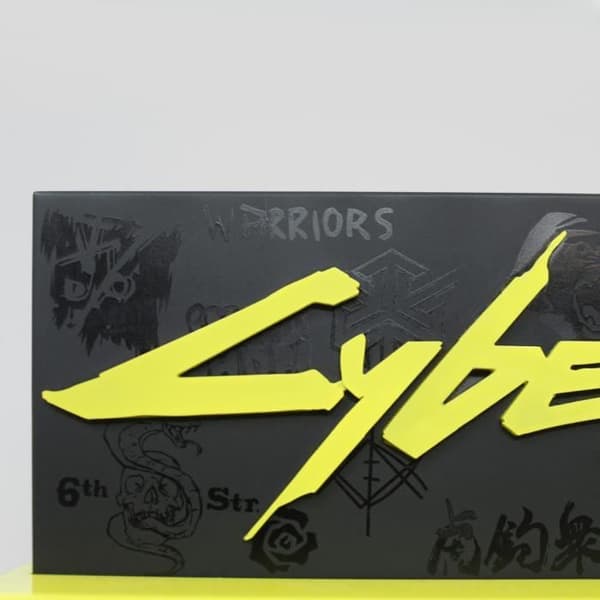 Cyberpunk 2077 logotyplampa