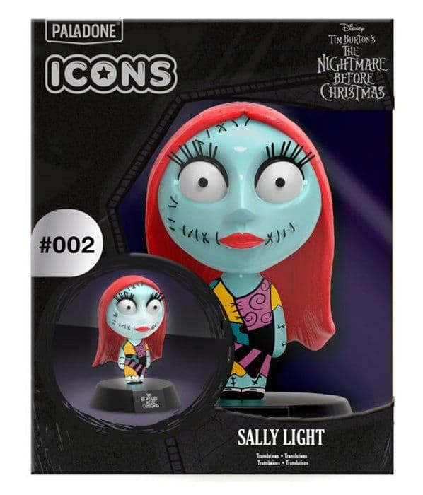 Dekorativ lampa - PALADONE - Sally Ikonlampa - 10 cm - Flerfärgad - Officiell licens