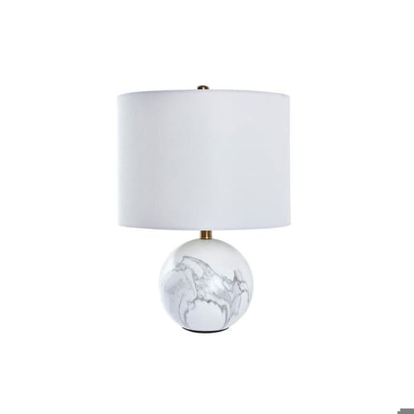 Bordslampa i metall DKD Home Decor