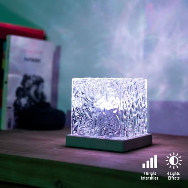 Uppladdningsbar LED-ljuskälla InnovaGoods Aurores Boréales Boralamp