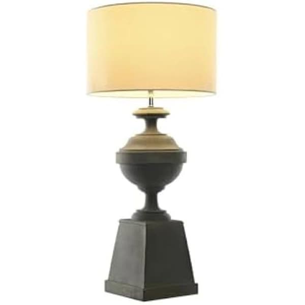 Bordslampa - HOME ESPRIT - Flerfärgad - Harts - 1 glödlampa - 35,5 x 35,5 x 79 cm
