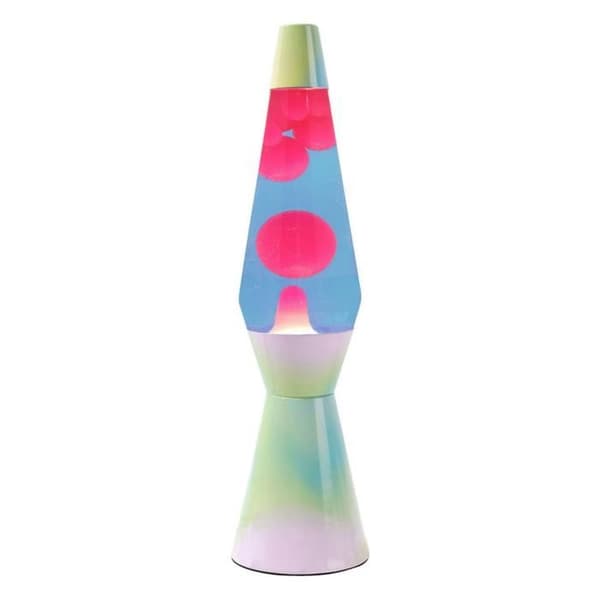 Lavalampa - Dröm - 40 cm - Rosa vax - Elektrisk - 1 glödlampa 30W
