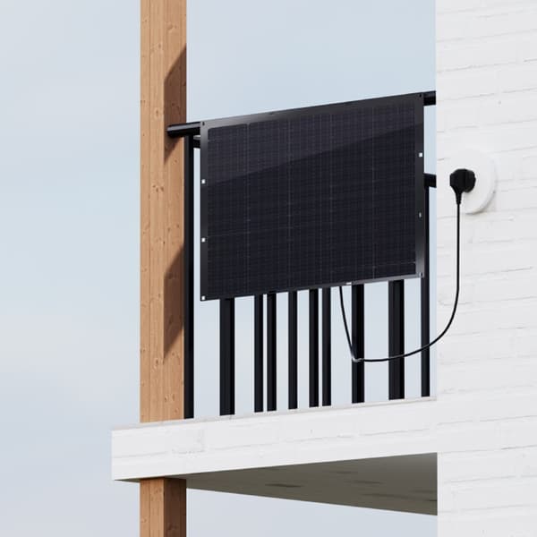 Solcellspaneler för balkongen 400W med enkel installation
