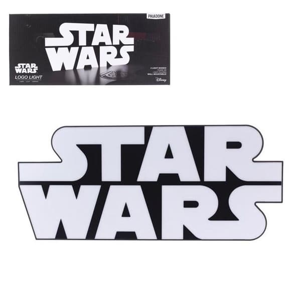 Lampa - Star Wars - Logotyp - USB uppladdningsbar - 1 glödlampa - Modern design