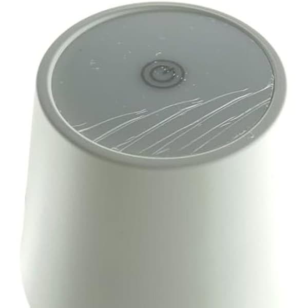 LED-bordslampa - KAEMINGK - 894378 - Metall och plast - USB-uppladdningsbar - Vit