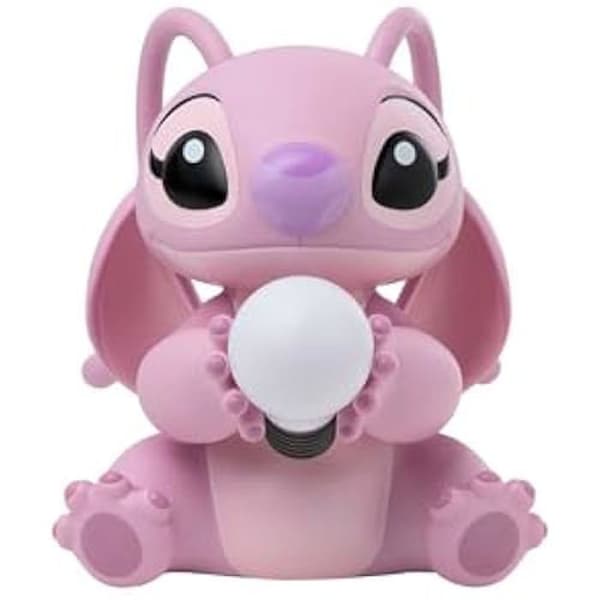 Angel Light Lamp - PALADONE - Officiell Lilo och Stitch licens - Tröstande atmosfär - Rosa