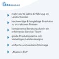 Miniatyrbild 5 av 5: PROVISTON Taklist 47 x 120 x 2000mm Vit LED Klassisk