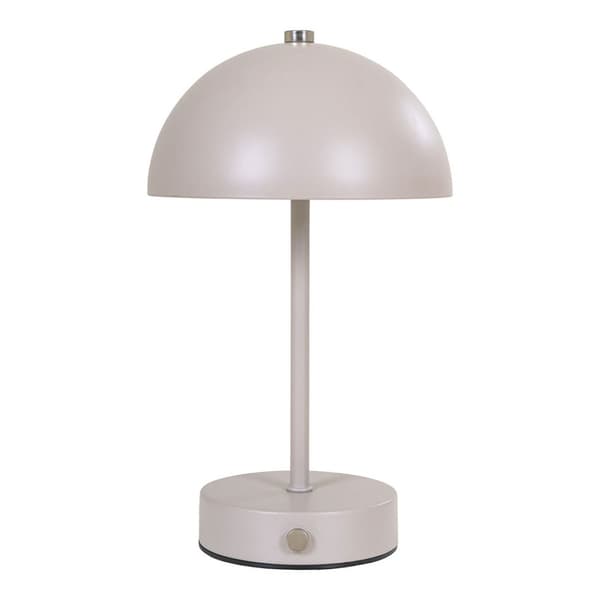 Holt bordlampe LED oppladbar sandfarget.