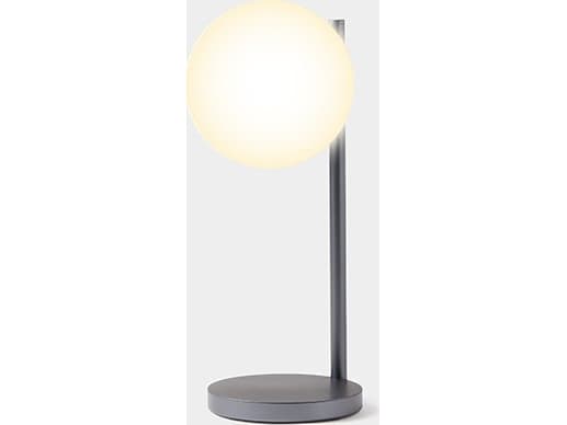 LEXON LH70X, Grå, Metallisk, Akrylnitrilbutadienstyren (ABS), Gjuten aluminium, Glas, Sovrum, Barnrum, Korridor, Bord, Kontor, LED, Varmvitt, 150 LM