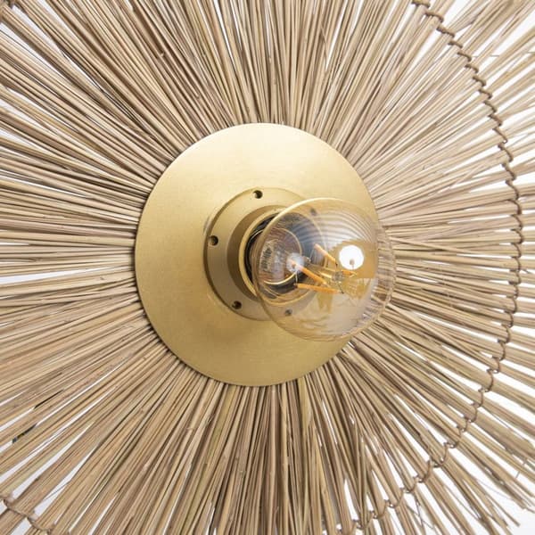 Rootz Beausoleil Wall Lamp - Sconce - Light Fixture - Space Saving Design - 46cm x 46 cm x 10 cm