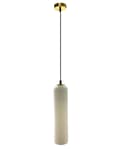 Miniatyrbild 3 av 3: Klok White - modern taklampa guldvit