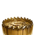 Miniatyrbild 3 av 4: Pipe Orgel Mässing Variant - kristall taklampa 40cm