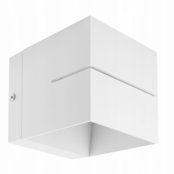 Væglampe Overflademonteret Cube 2 G9 cube hvid