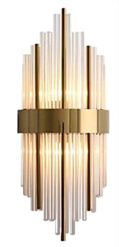 Otto - guld krystal væglampe 45cm
