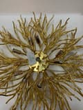 Miniatyrbild 4 av 6: Slimetree 60 - modern ljuskrona trädgrenar guld 60cm