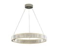 Miniatyrbild 1 av 6: Bohemia 60 A Chrome - LED kristallkrona ring 60cm krom silver