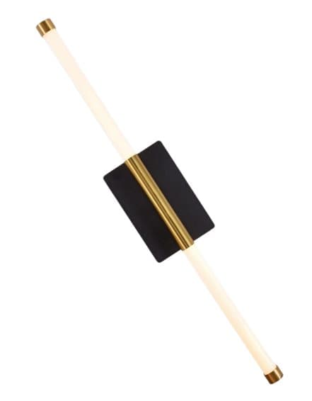 Neo - moderne LED væglampe messing sort 60cm