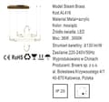 Pikkukuva 2 / 2: Steam Brass - LED-riippuva valaisin 80cm
