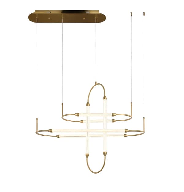 Steam Brass - LED-riippuva valaisin 80cm