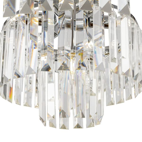 Hereford Chrome - 50cm kristallkrona