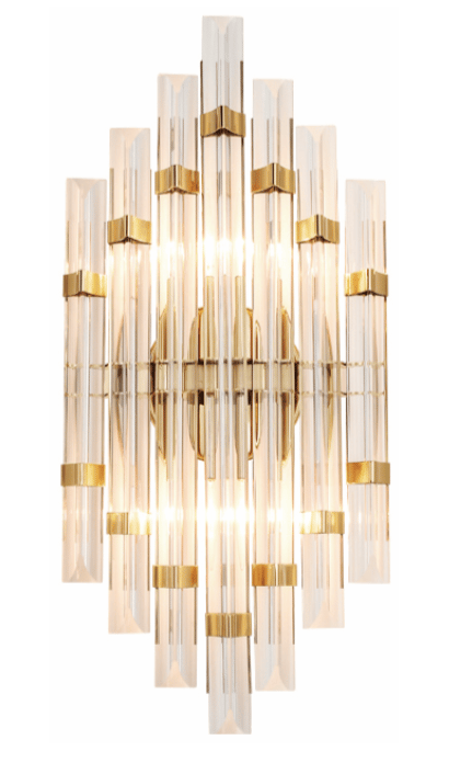 Prisms Wall - stor kristallvägglampa 45cm