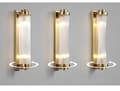 Miniatyrbild 4 av 6: Mässing Ionic - Modern Column Wall Lamp, 400x100 mm, 2xE14, Mässing, Elegant Design