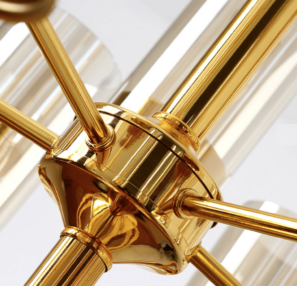 Eterion Chandelier 10 Cognac - lysekrone 70cm rav