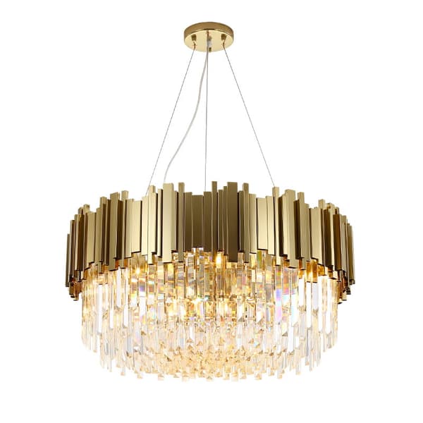 Pipe Organ Kristallkrona MÄSSING - kristallkrona 60cm