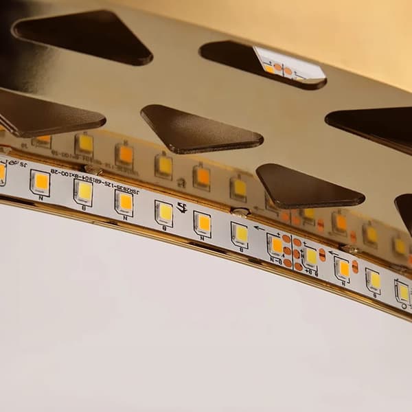 Lux - aflang krystal lysekrone 100cm